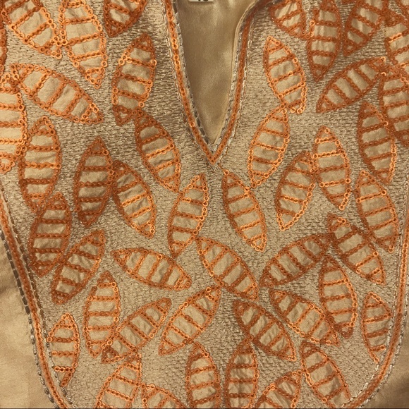 {Vintage} Little Ms Drama Embroid.  Shift Dress - Picture 3 of 6